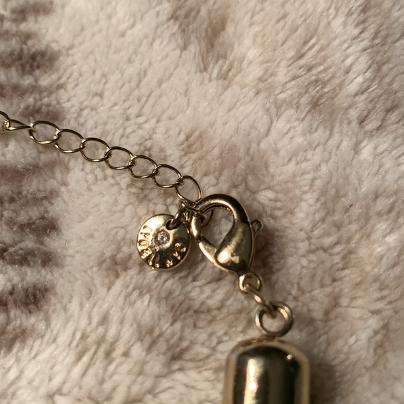 Stunning Lydell NYC gold, silver statement necklace - Picture 3 of 5